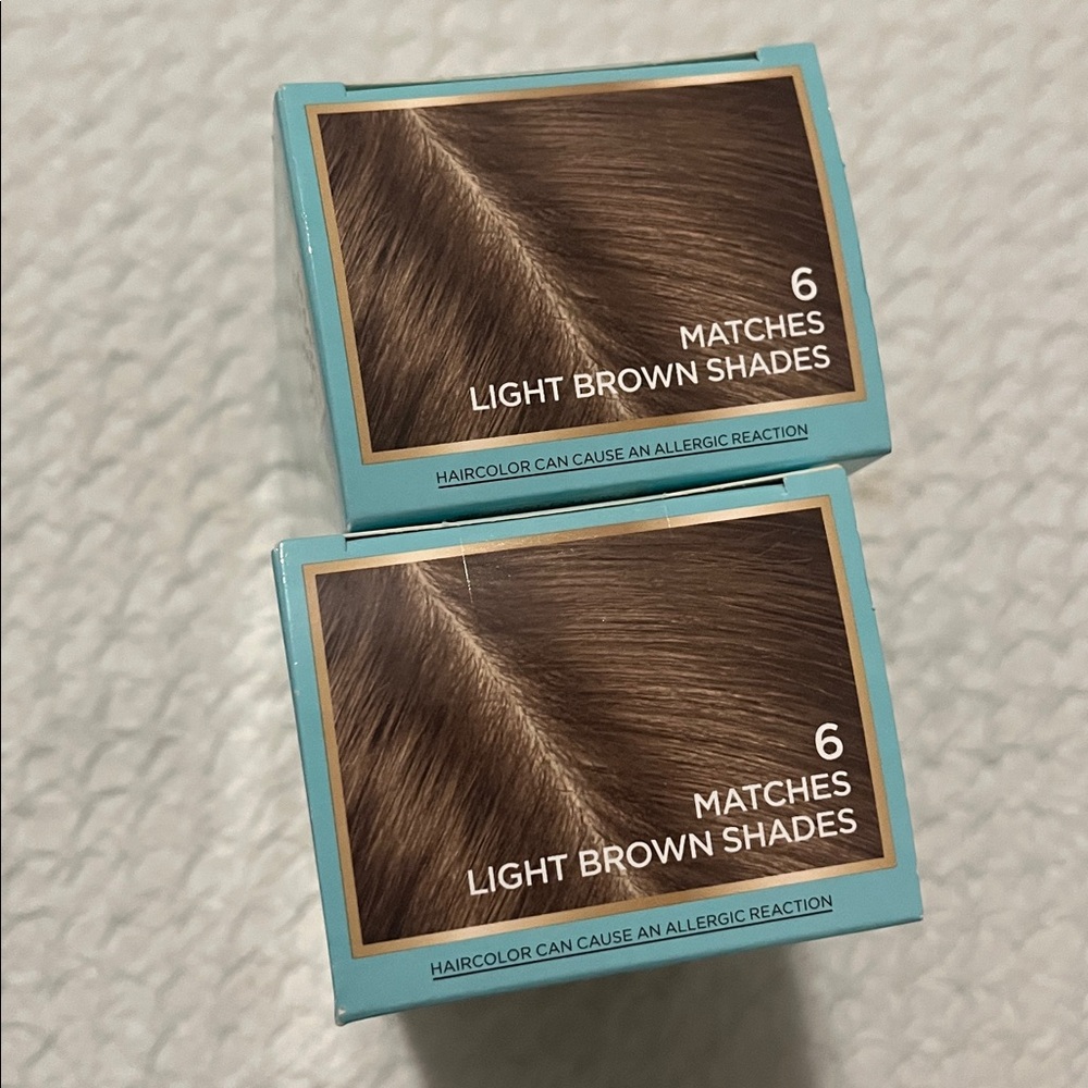 NWT L'Oreal Magic Root Rescue Hair Coloring Kit - Light Brown - Picture 5 of 6